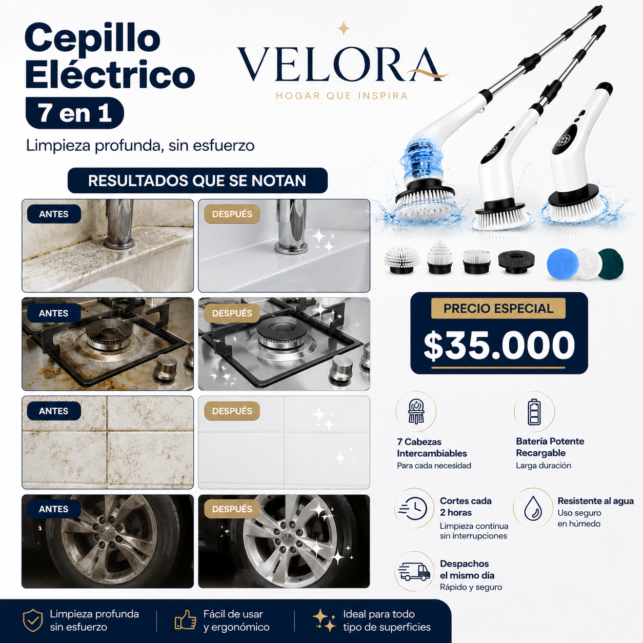 CEPILLO ELECTRICO 7 EN 1